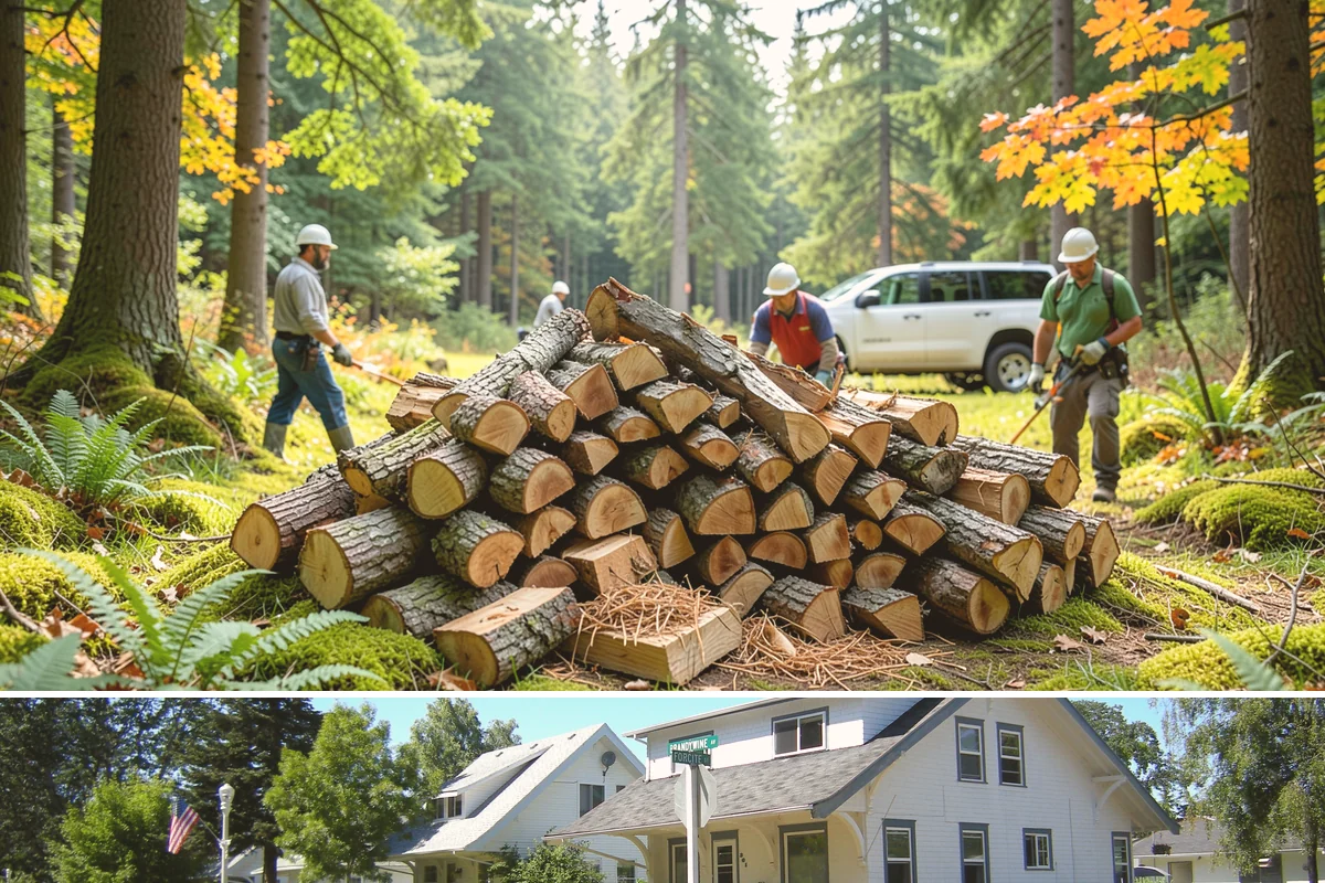 Mixed Hardwood Firewood in DuPont, Pierce County, WA - Order hardwood in fall so you have long-burning wood ready for the deep-winter cold snaps.