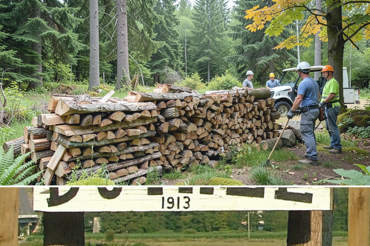 Mixed Hardwood Firewood in Duvall, King County, WA - Order hardwood in fall so you have long-burning wood ready for the deep-winter cold snaps.
