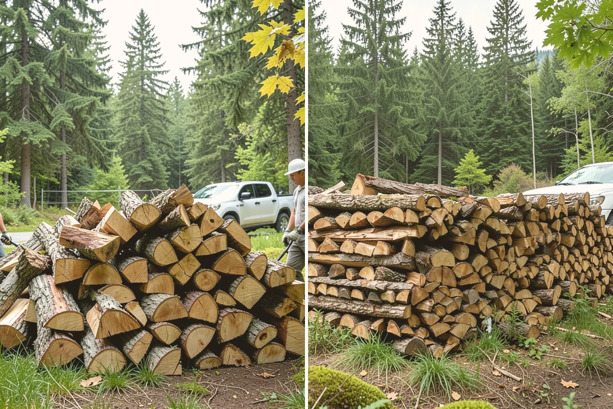 Mixed Hardwood Firewood in Eatonville, Pierce County, WA - We assemble a blend of dense hardwood stock