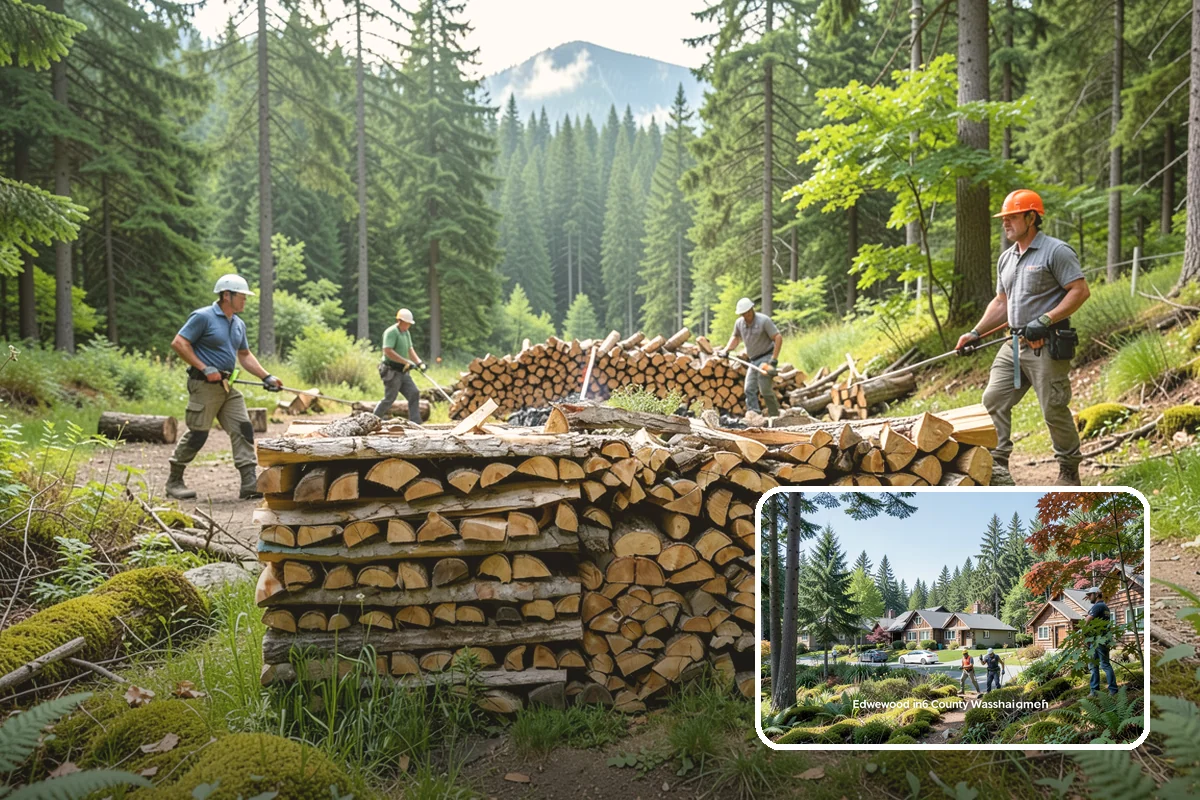 Mixed Hardwood Firewood in Edgewood, Pierce County, WA - Long, slow burn time from dense wood