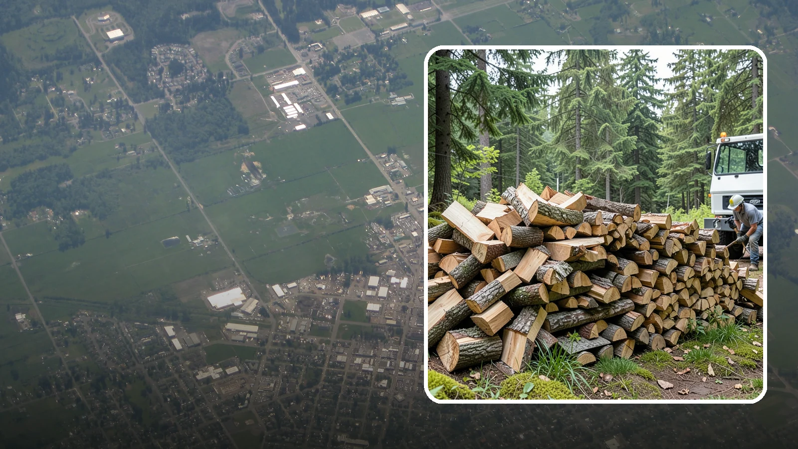 Mixed Hardwood Firewood in Enumclaw, King County, WA - Our mixed hardwood firewood blends dense, slow-burning hardwoods for long-lasting heat and steady coals during Pacific Northwest...