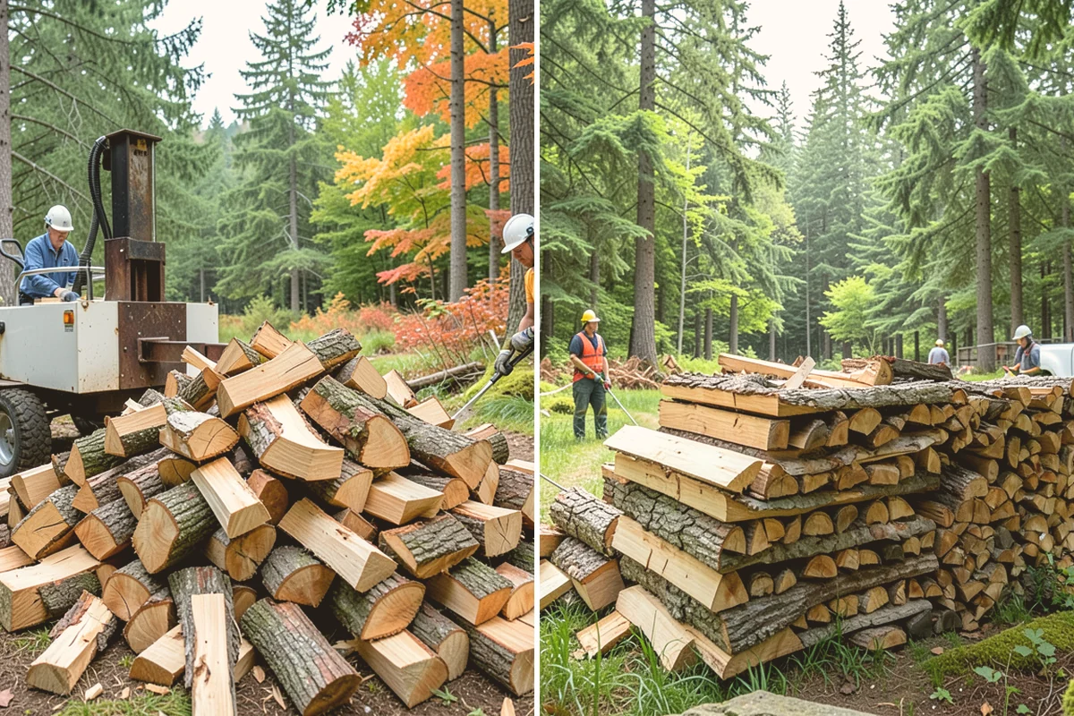 Mixed Hardwood Firewood in Fife, Pierce County, WA - We assemble a blend of dense hardwood stock