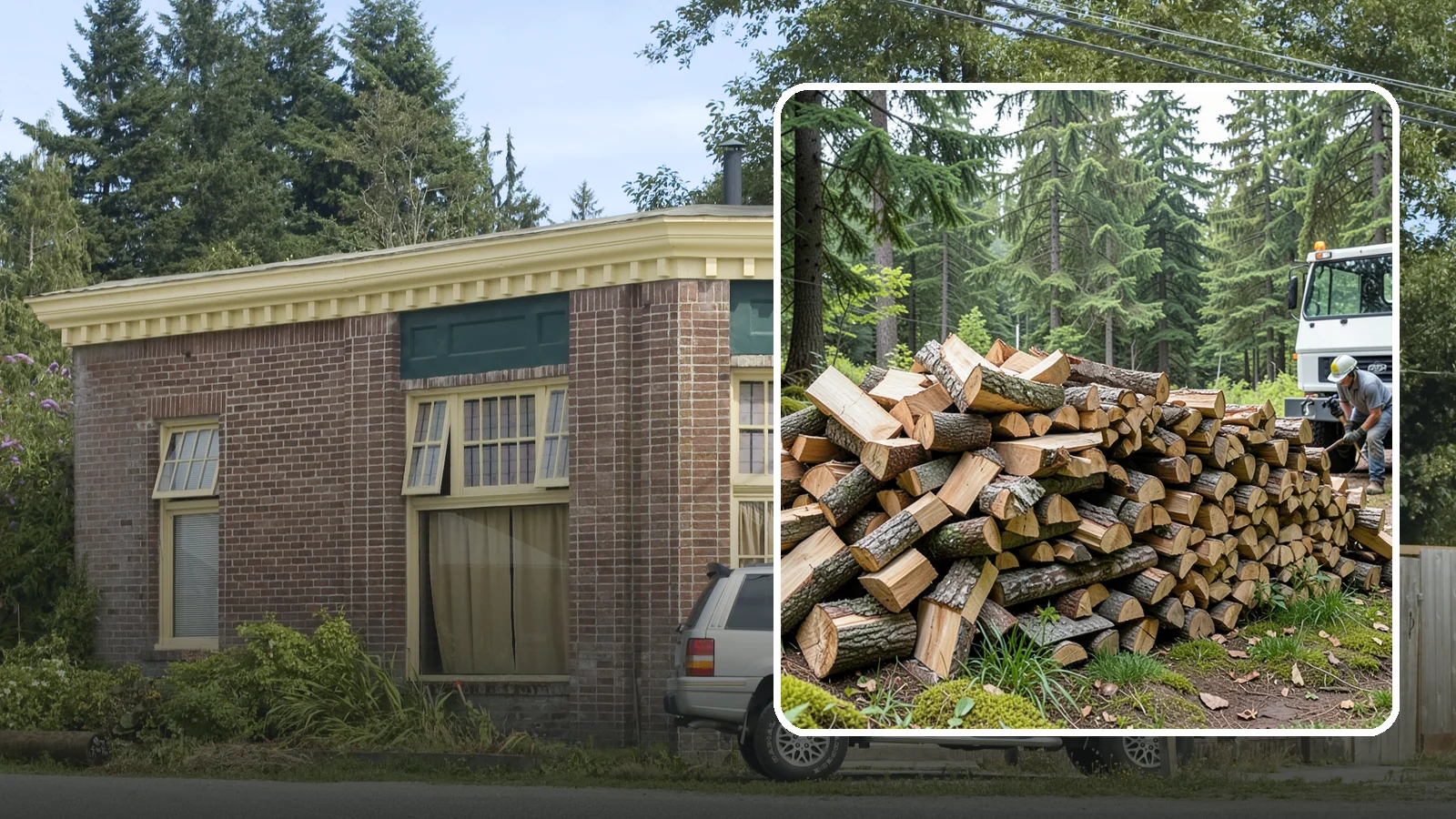 Mixed Hardwood Firewood in Hamilton, Skagit County, WA - Our mixed hardwood firewood blends dense, slow-burning hardwoods for long-lasting heat and steady coals during Pacific Northwest...