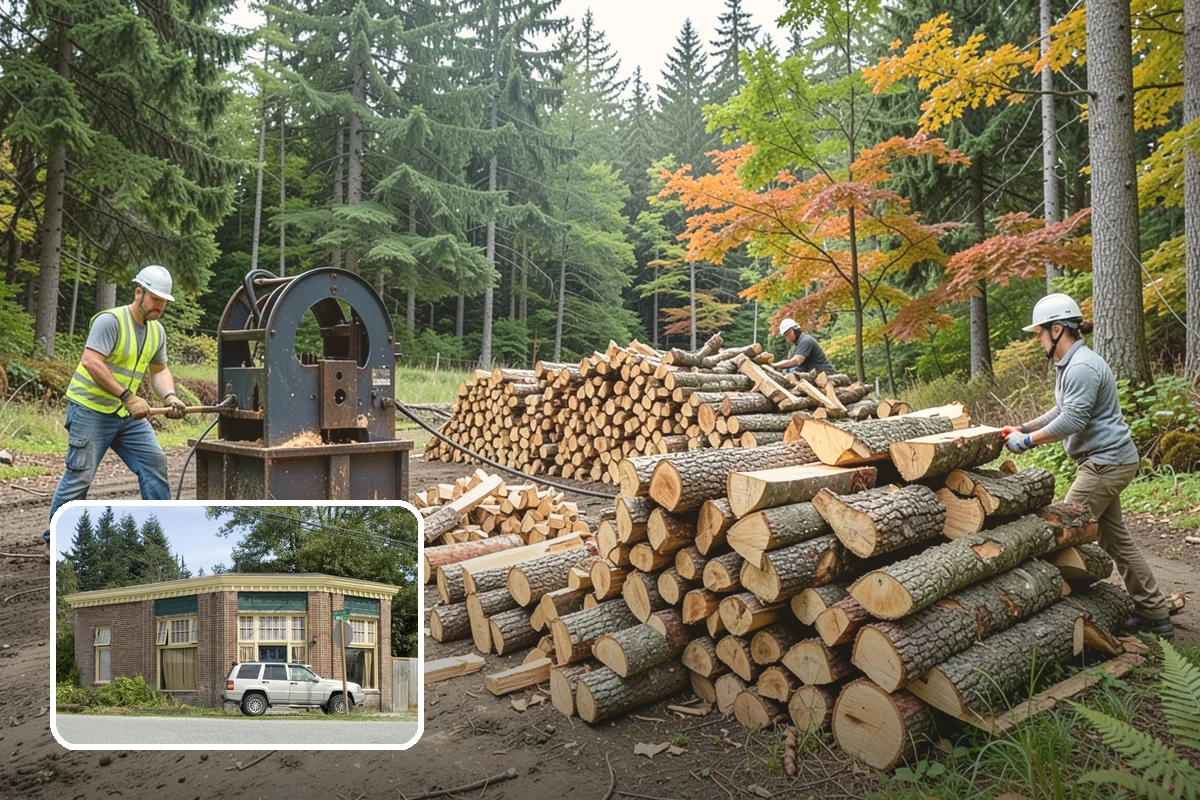 Mixed Hardwood Firewood in Hamilton, Skagit County, WA - Long, slow burn time from dense wood