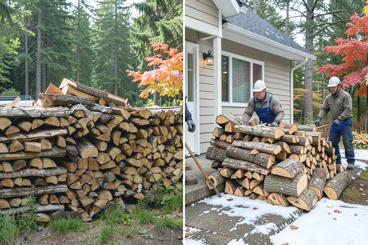 Mixed Hardwood Firewood in Hamilton, Skagit County, WA - We assemble a blend of dense hardwood stock