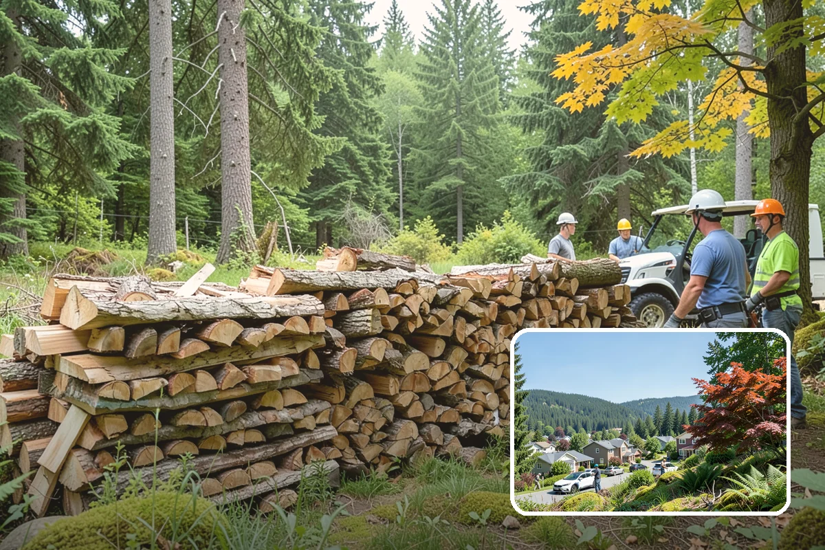 Mixed Hardwood Firewood in Index, Snohomish County, WA - Long, slow burn time from dense wood