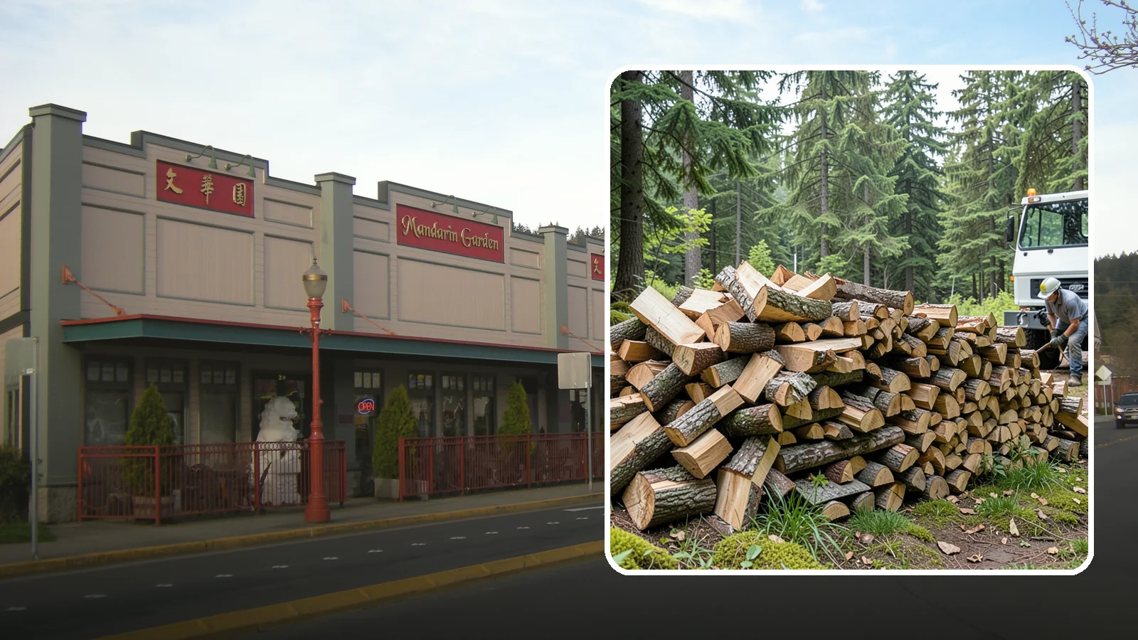Mixed Hardwood Firewood in Issaquah, King County, WA - Our mixed hardwood firewood blends dense, slow-burning hardwoods for long-lasting heat and steady coals during Pacific Northwest...