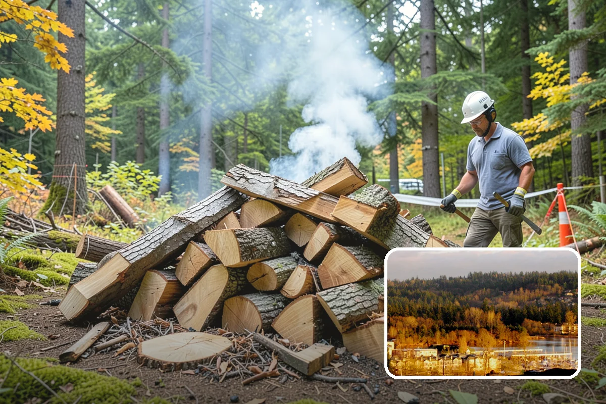 Mixed Hardwood Firewood in Kenmore, King County, WA - Long, slow burn time from dense wood