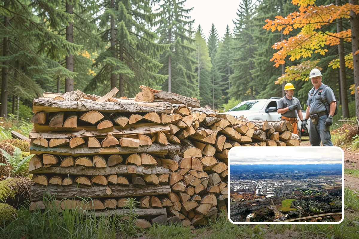 Mixed Hardwood Firewood in Kent, King County, WA - Long, slow burn time from dense wood