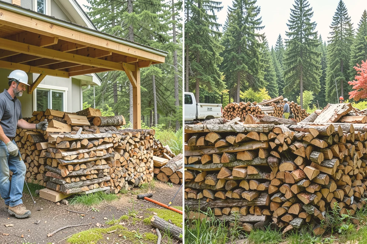 Mixed Hardwood Firewood in Kirkland, King County, WA - We assemble a blend of dense hardwood stock