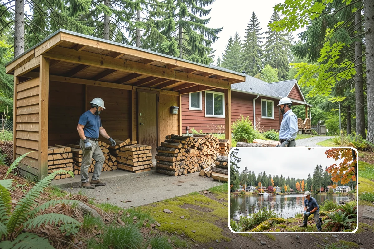 Mixed Hardwood Firewood in La Conner, Skagit County, WA - Long, slow burn time from dense wood