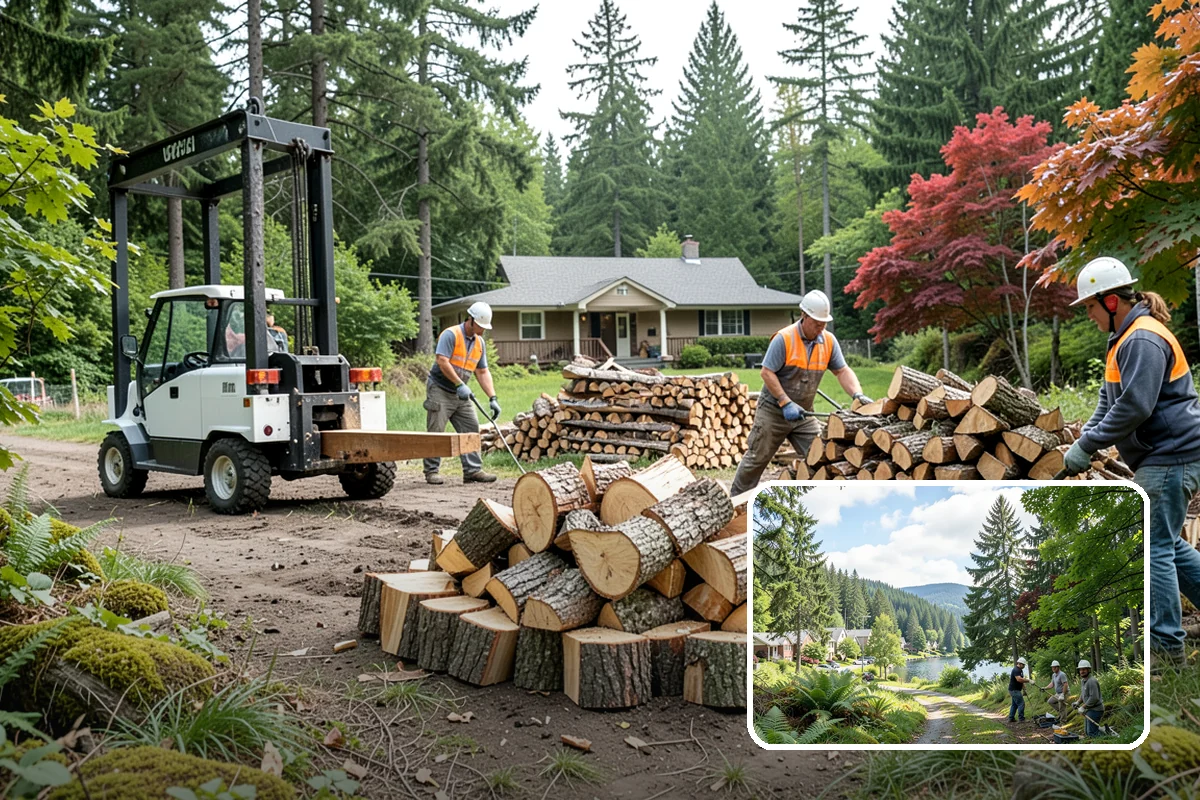 Mixed Hardwood Firewood in Lake Forest Park, King County, WA - Long, slow burn time from dense wood