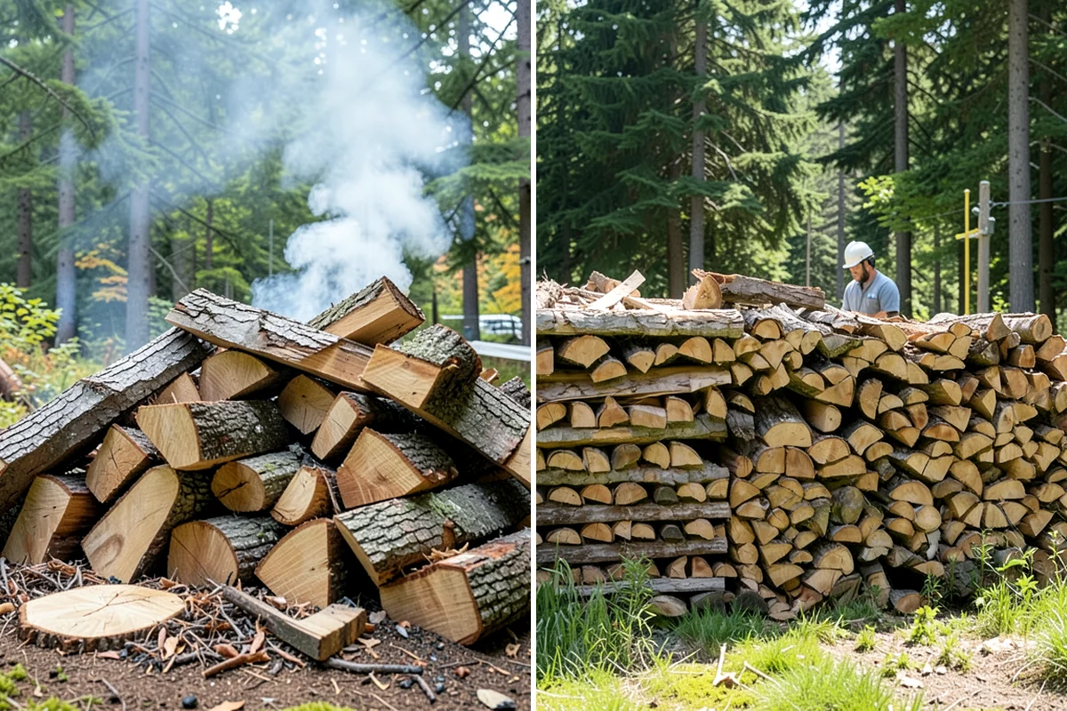 Mixed Hardwood Firewood in Lake Forest Park, King County, WA - We assemble a blend of dense hardwood stock