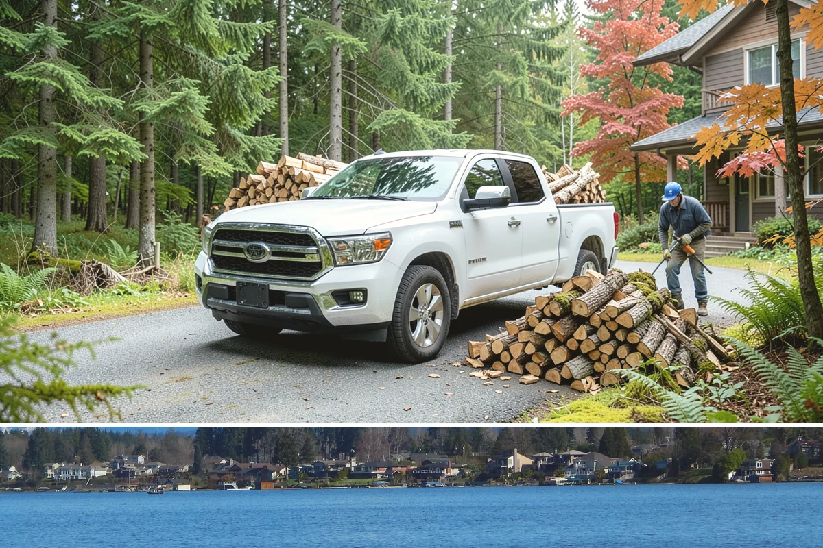 Mixed Hardwood Firewood in Lake Stevens, Snohomish County, WA - Order hardwood in fall so you have long-burning wood ready for the deep-winter cold snaps.