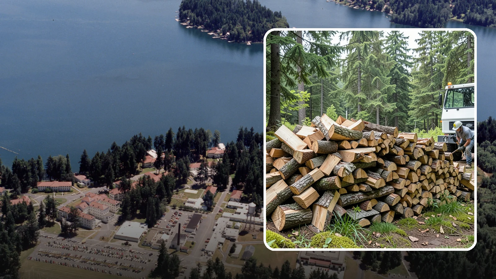 Mixed Hardwood Firewood in Lakewood, Pierce County, WA - Our mixed hardwood firewood blends dense, slow-burning hardwoods for long-lasting heat and steady coals during Pacific Northwest...