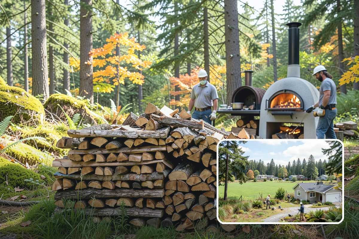 Mixed Hardwood Firewood in Lyman, WA - Long, slow burn time from dense wood