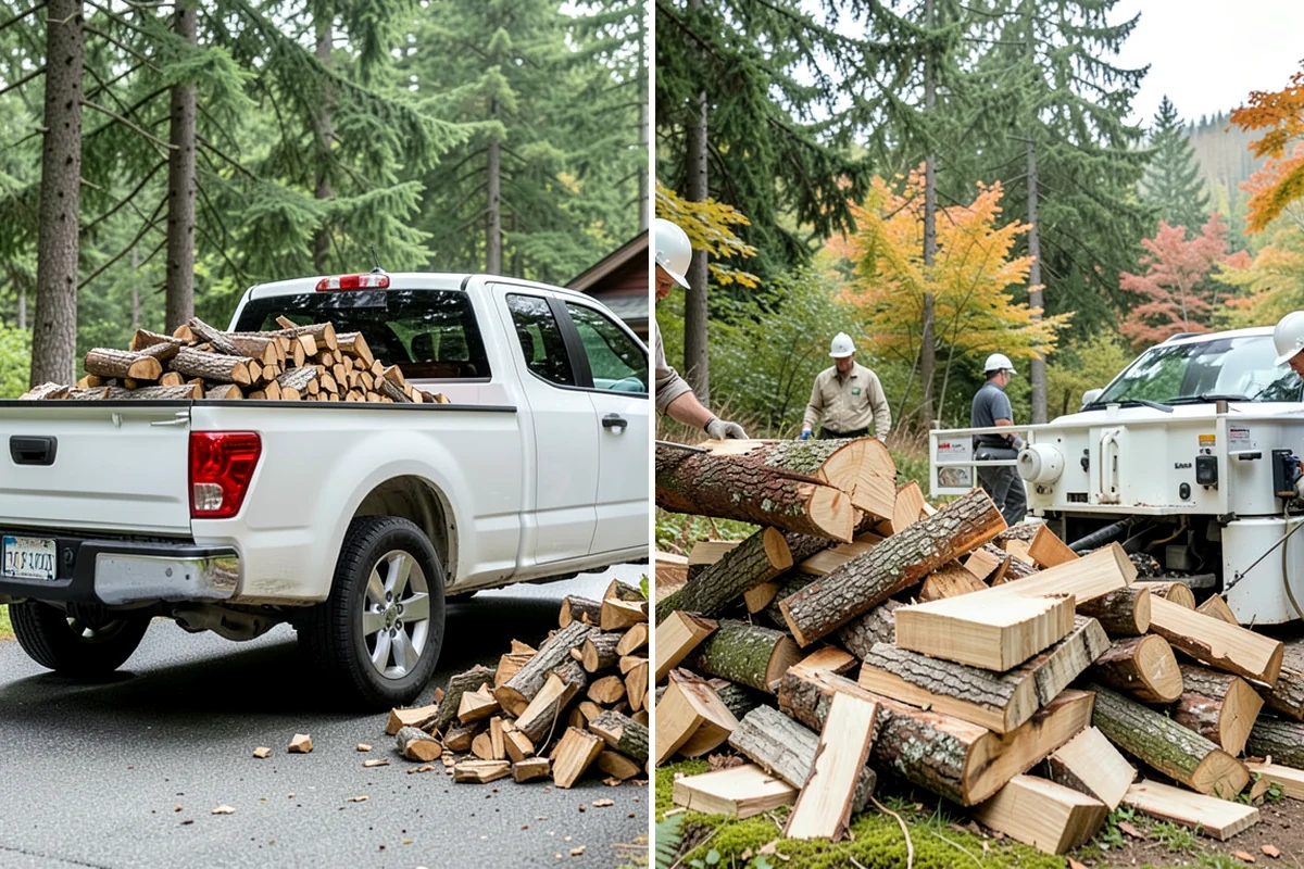 Mixed Hardwood Firewood in Lyman, WA - We assemble a blend of dense hardwood stock