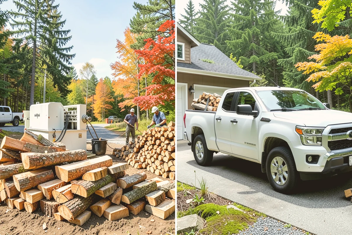 Mixed Hardwood Firewood in Lynnwood, Snohomish County, WA - We assemble a blend of dense hardwood stock