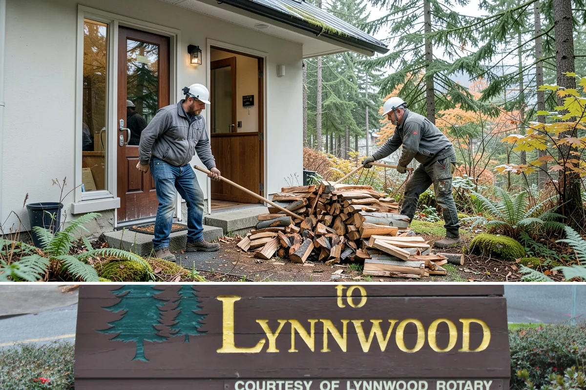 Mixed Hardwood Firewood in Lynnwood, Snohomish County, WA - Order hardwood in fall so you have long-burning wood ready for the deep-winter cold snaps.