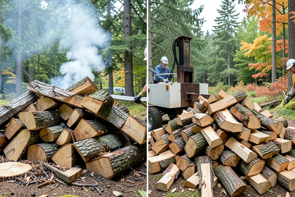 Mixed Hardwood Firewood in Maple Valley, King County, WA - We assemble a blend of dense hardwood stock