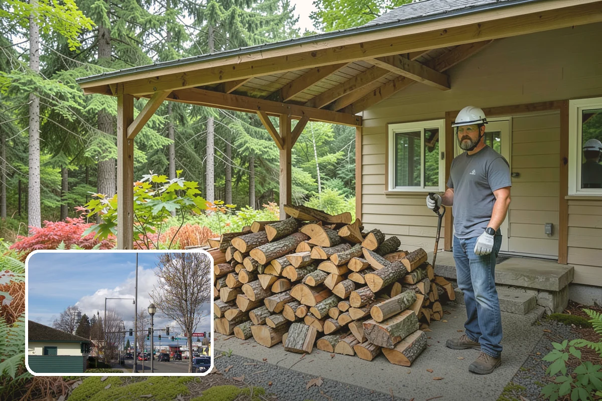 Mixed Hardwood Firewood in Marysville, Snohomish County, WA - Long, slow burn time from dense wood
