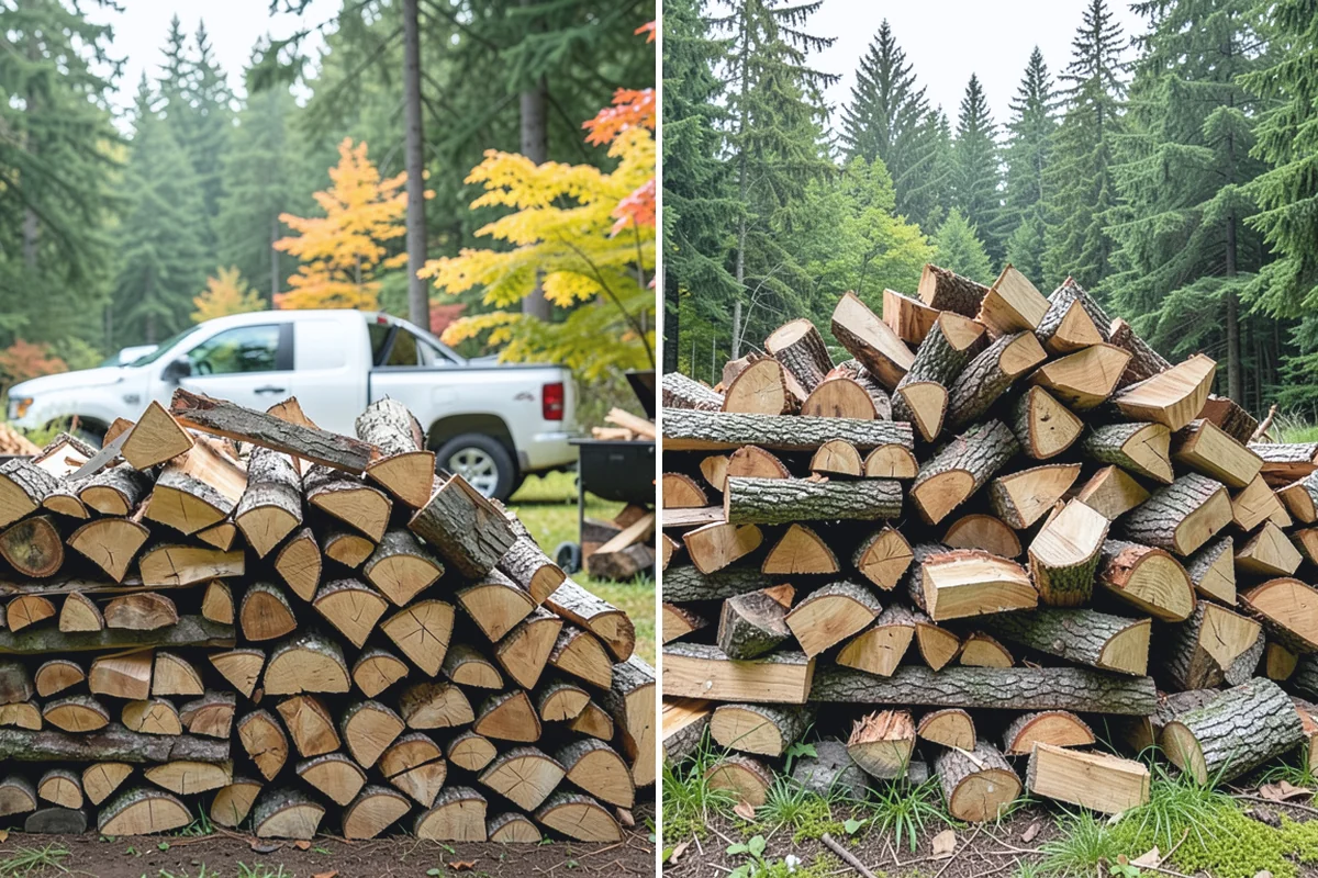 Mixed Hardwood Firewood in Marysville, Snohomish County, WA - We assemble a blend of dense hardwood stock