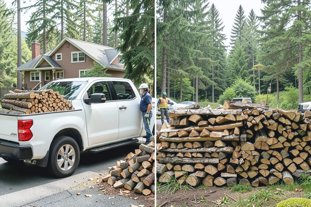 Mixed Hardwood Firewood in Medina, King County, WA - We assemble a blend of dense hardwood stock