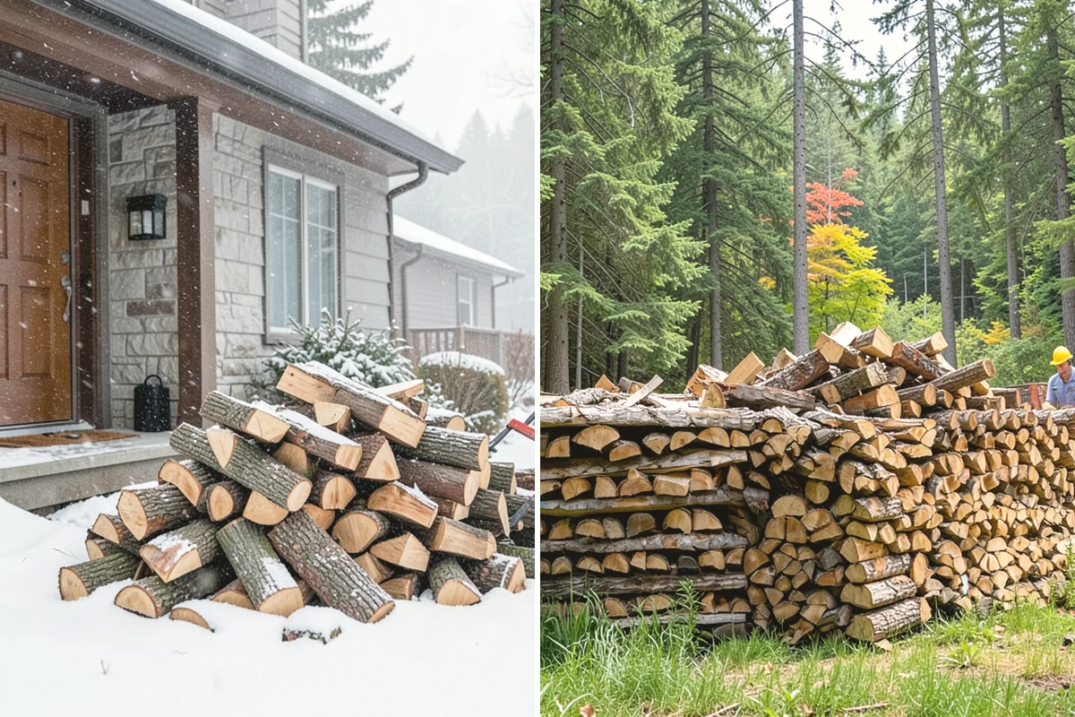 Mixed Hardwood Firewood in Mercer Island, King County, WA - We assemble a blend of dense hardwood stock