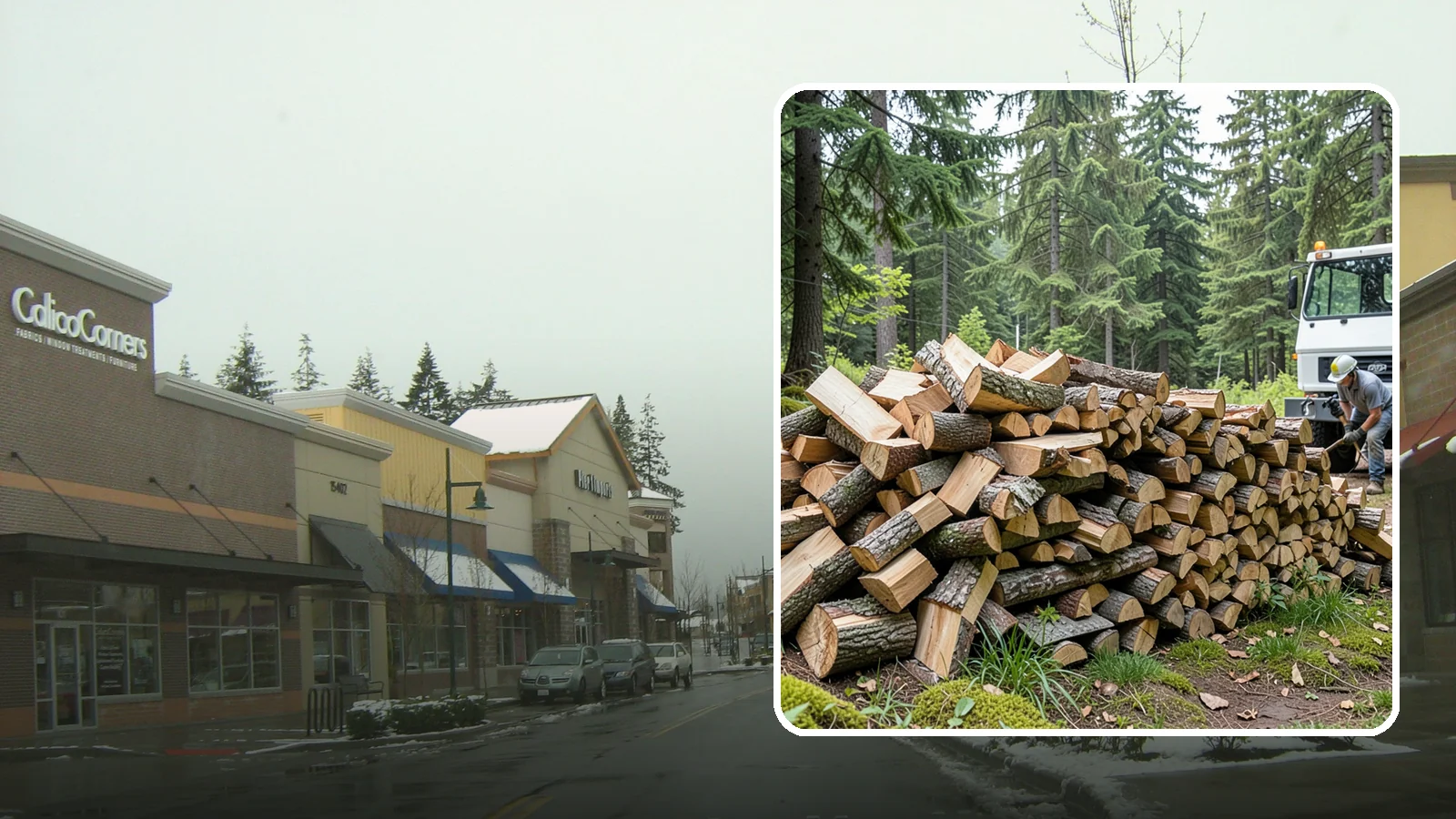 Mixed Hardwood Firewood in Mill Creek, Snohomish County, WA - Our mixed hardwood firewood blends dense, slow-burning hardwoods for long-lasting heat and steady coals during Pacific Northwest...