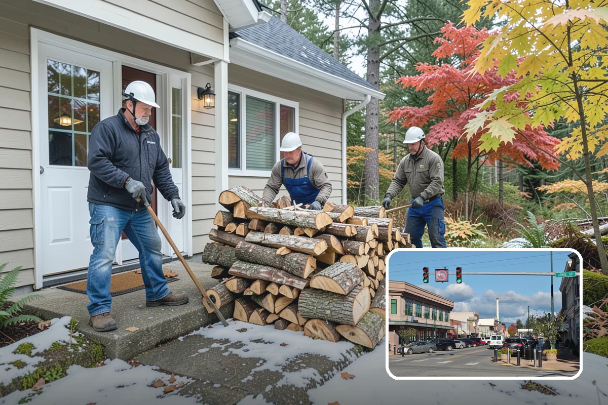 Mixed Hardwood Firewood in Monroe, Snohomish County, WA - Long, slow burn time from dense wood