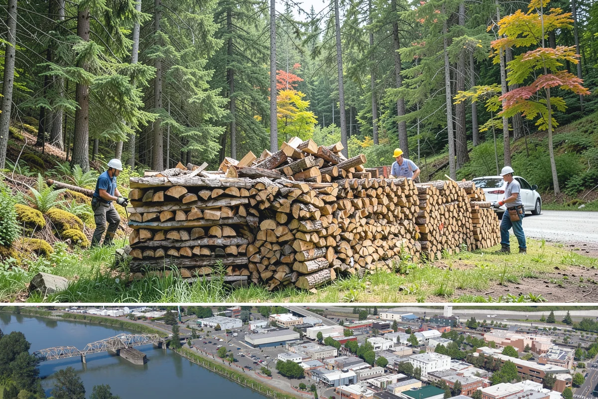 Mixed Hardwood Firewood in Mount Vernon, WA - Order hardwood in fall so you have long-burning wood ready for the deep-winter cold snaps.