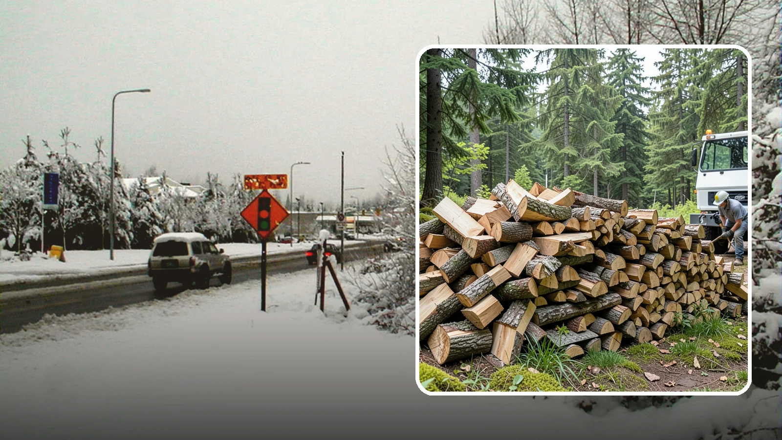 Mixed Hardwood Firewood in Newcastle, King County, WA - Our mixed hardwood firewood blends dense, slow-burning hardwoods for long-lasting heat and steady coals during Pacific Northwest...