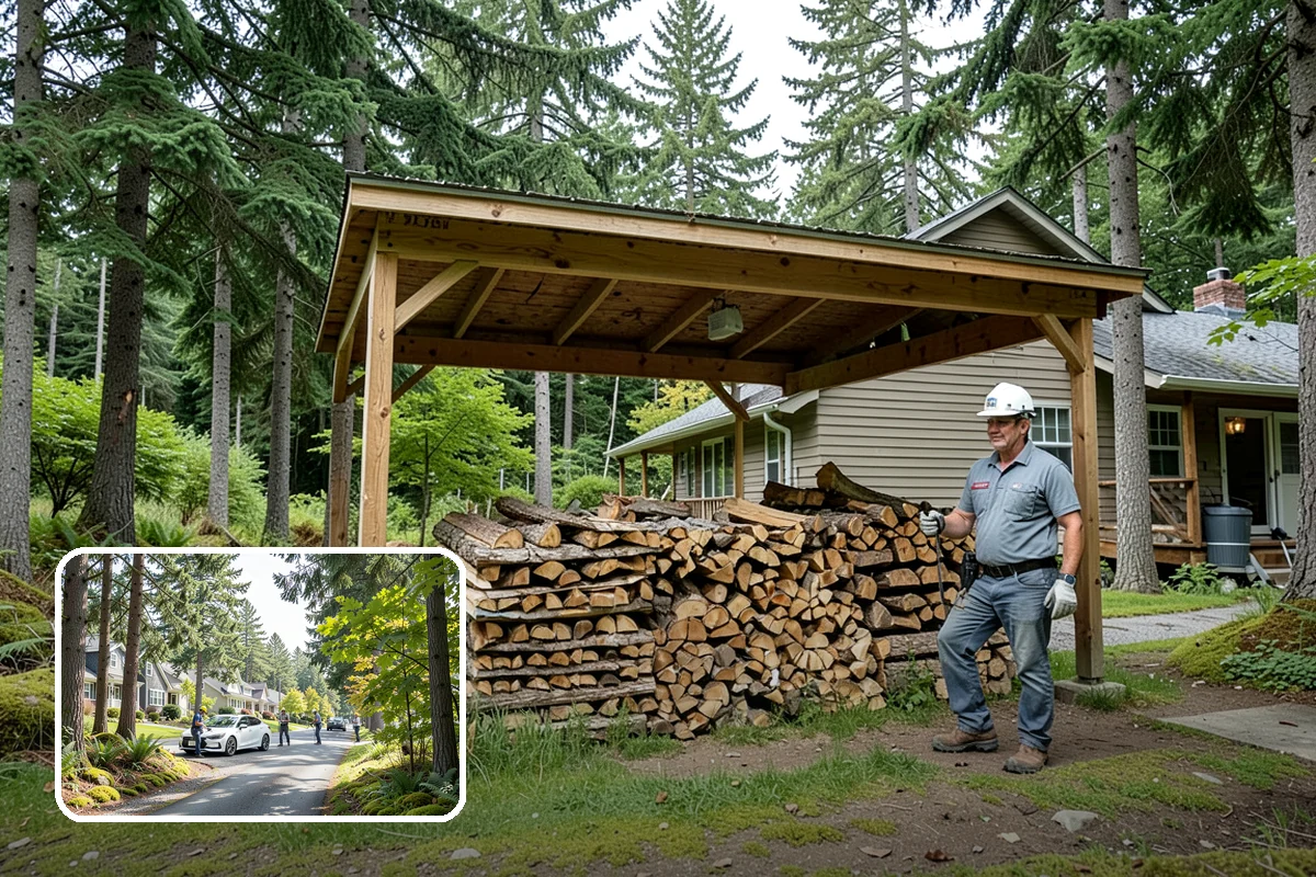 Mixed Hardwood Firewood in Normandy Park, King County, WA - Long, slow burn time from dense wood