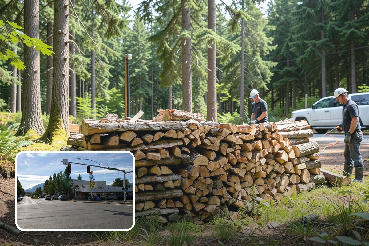 Mixed Hardwood Firewood in North Bend, King County, WA - Long, slow burn time from dense wood