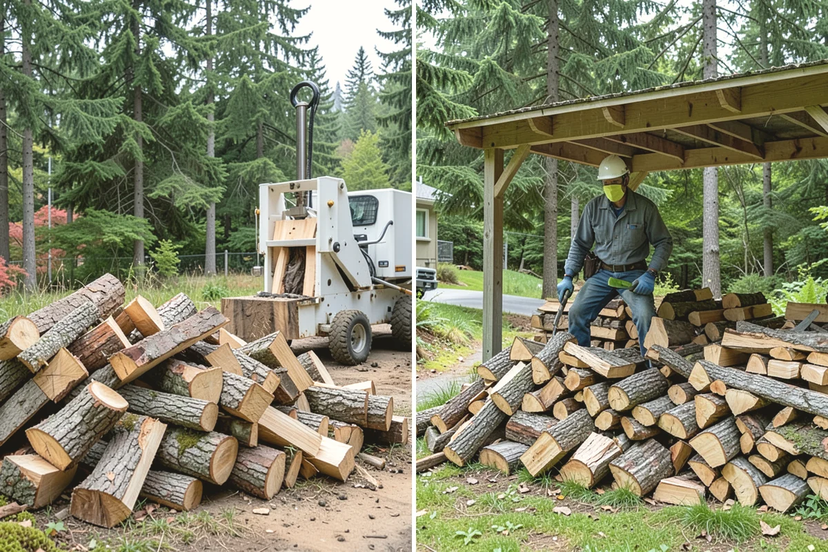 Mixed Hardwood Firewood in North Bend, King County, WA - We assemble a blend of dense hardwood stock