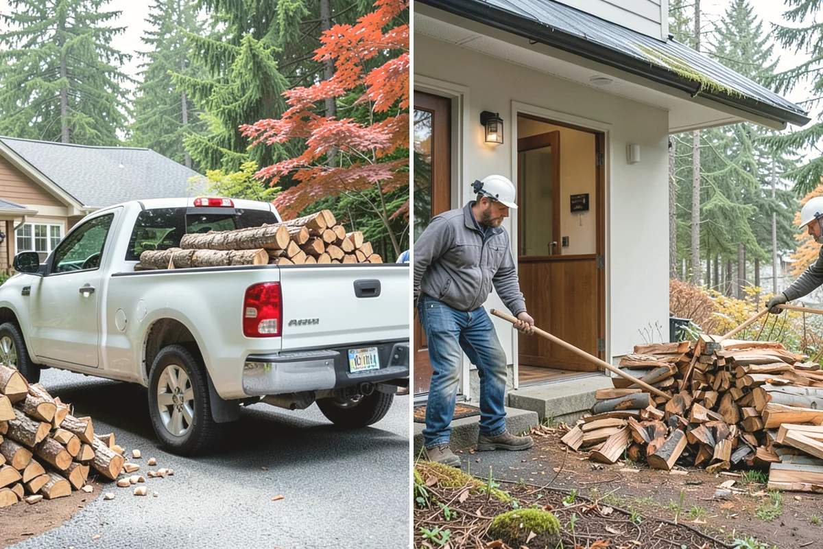 Mixed Hardwood Firewood in Oak Harbor, Island County, WA - We assemble a blend of dense hardwood stock
