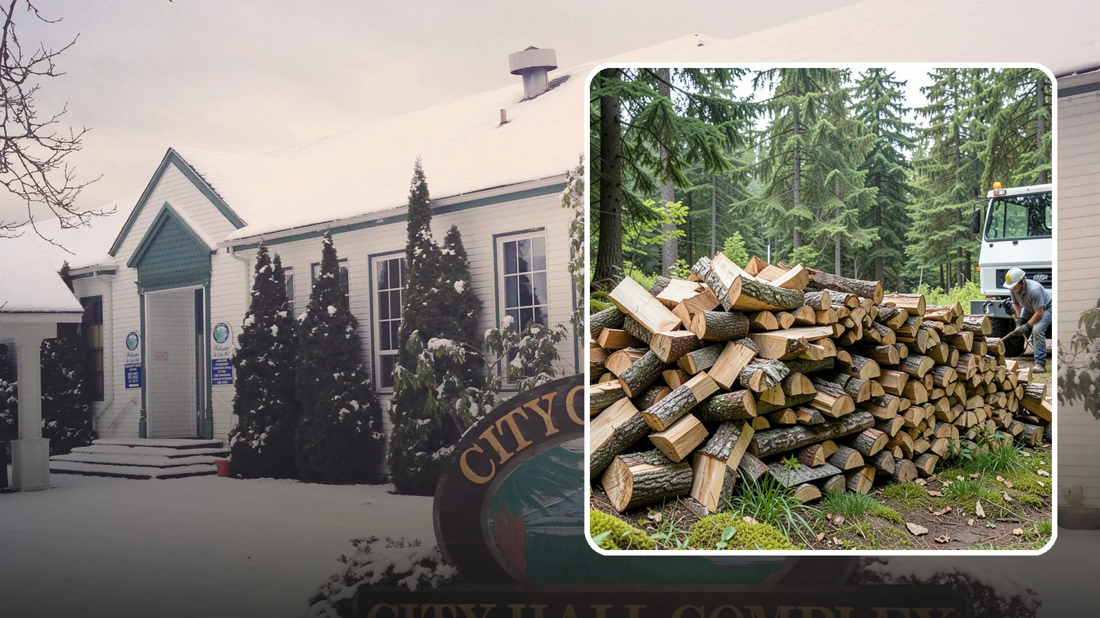 Mixed Hardwood Firewood in Pacific, King County, WA - Our mixed hardwood firewood blends dense, slow-burning hardwoods for long-lasting heat and steady coals during Pacific Northwest...