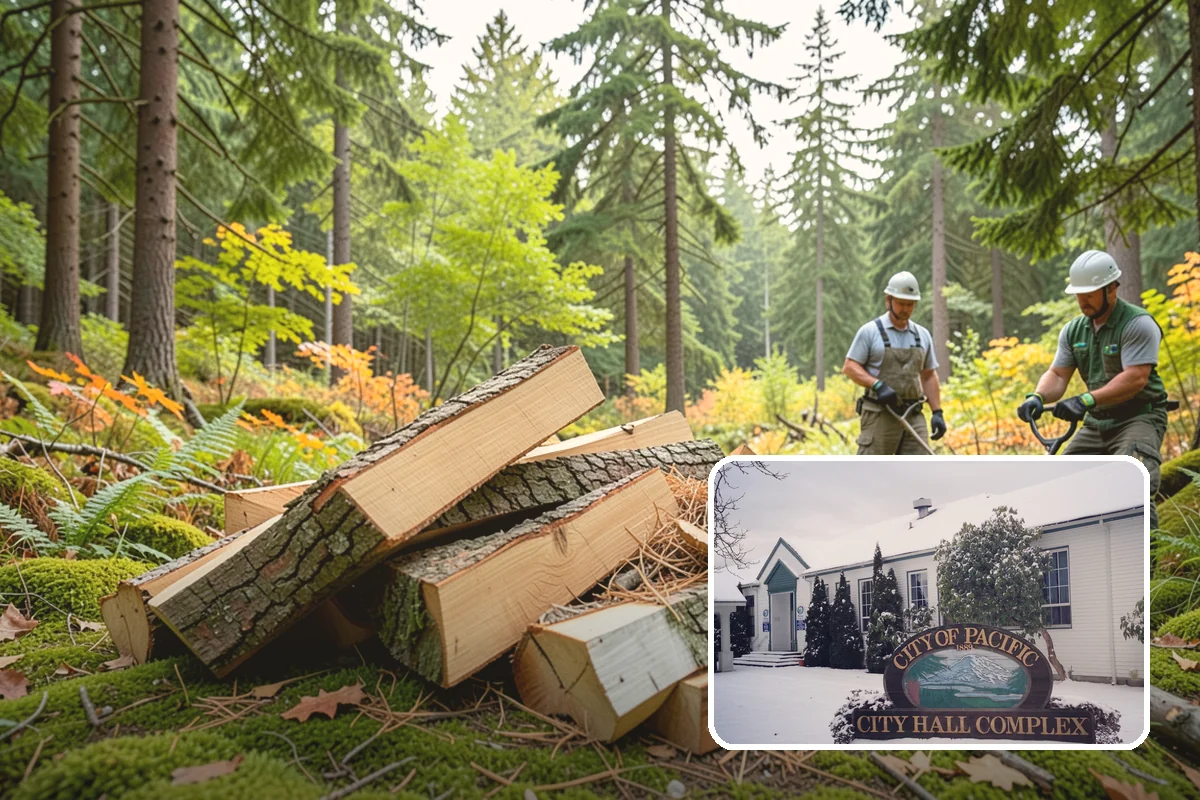 Mixed Hardwood Firewood in Pacific, King County, WA - Long, slow burn time from dense wood