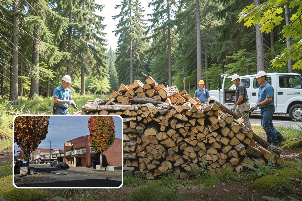 Mixed Hardwood Firewood in Puyallup, Pierce County, WA - Long, slow burn time from dense wood