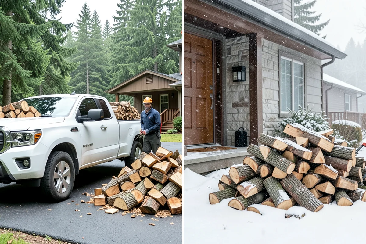 Mixed Hardwood Firewood in Puyallup, Pierce County, WA - We assemble a blend of dense hardwood stock