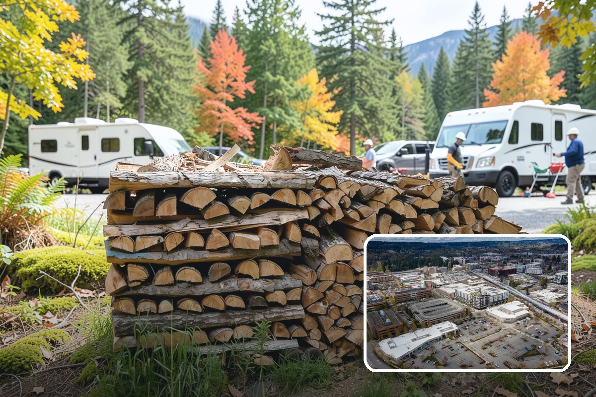 Mixed Hardwood Firewood in Redmond, King County, WA - Long, slow burn time from dense wood