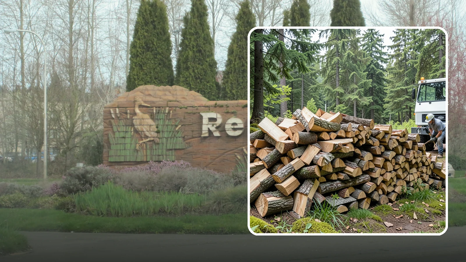 Mixed Hardwood Firewood in Renton, King County, WA - Our mixed hardwood firewood blends dense, slow-burning hardwoods for long-lasting heat and steady coals during Pacific Northwest...