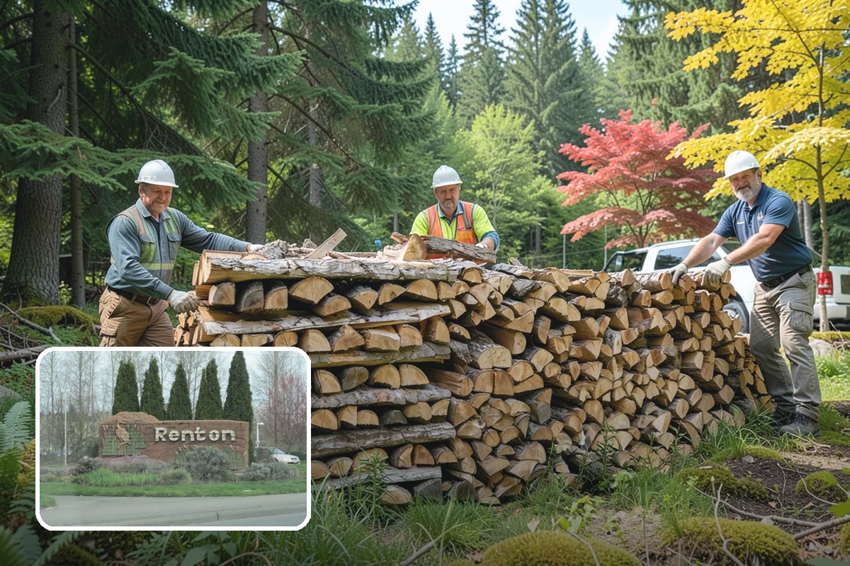 Mixed Hardwood Firewood in Renton, King County, WA - Long, slow burn time from dense wood