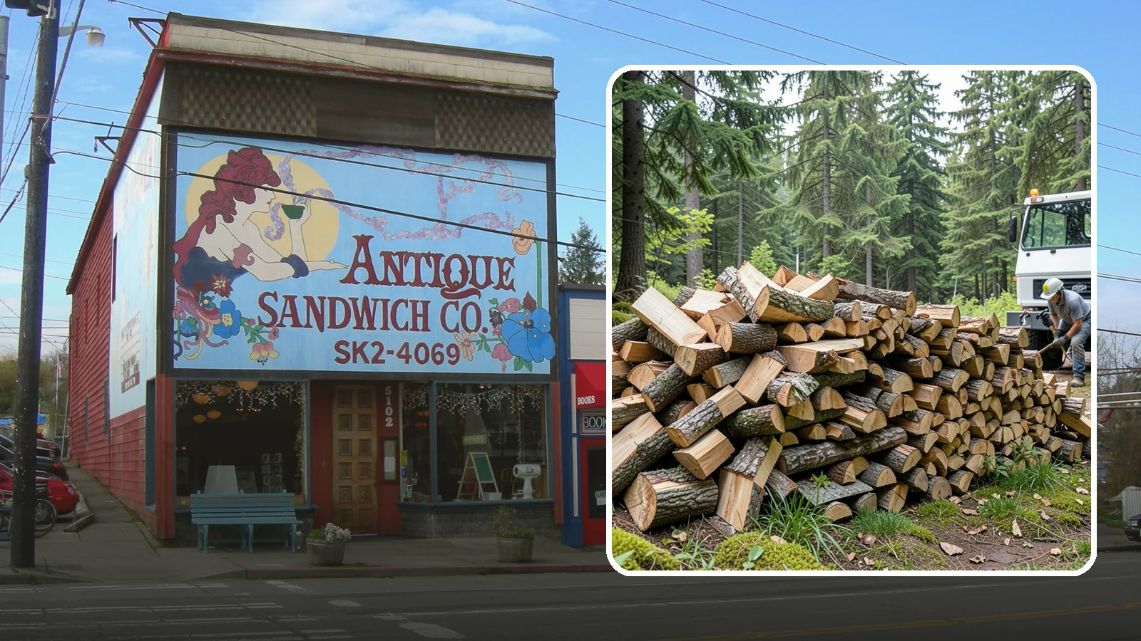 Mixed Hardwood Firewood in Ruston, Pierce County, WA - Our mixed hardwood firewood blends dense, slow-burning hardwoods for long-lasting heat and steady coals during Pacific Northwest...