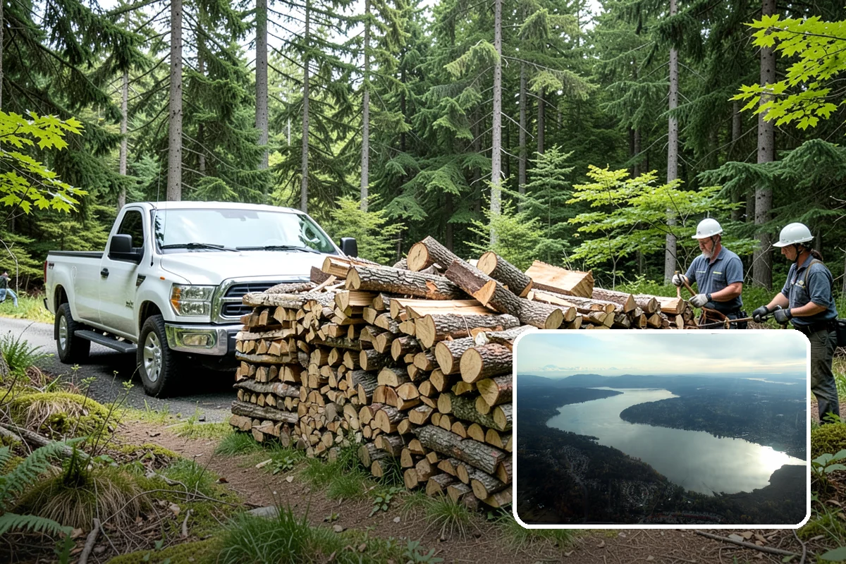 Mixed Hardwood Firewood in Sammamish, King County, WA - Long, slow burn time from dense wood