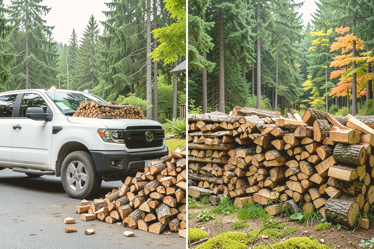 Mixed Hardwood Firewood in Sammamish, King County, WA - We assemble a blend of dense hardwood stock