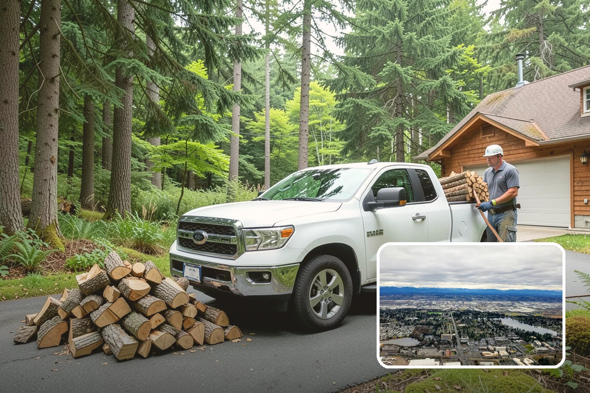 Mixed Hardwood Firewood in SeaTac, King County, WA - Long, slow burn time from dense wood