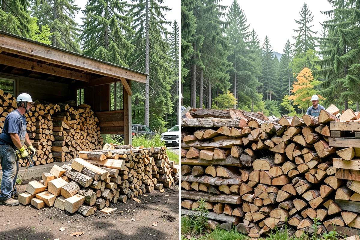 Mixed Hardwood Firewood in SeaTac, King County, WA - We assemble a blend of dense hardwood stock