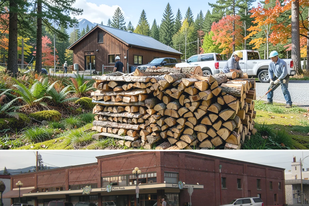 Mixed Hardwood Firewood in Sedro-Woolley, Skagit County, WA - Order hardwood in fall so you have long-burning wood ready for the deep-winter cold snaps.