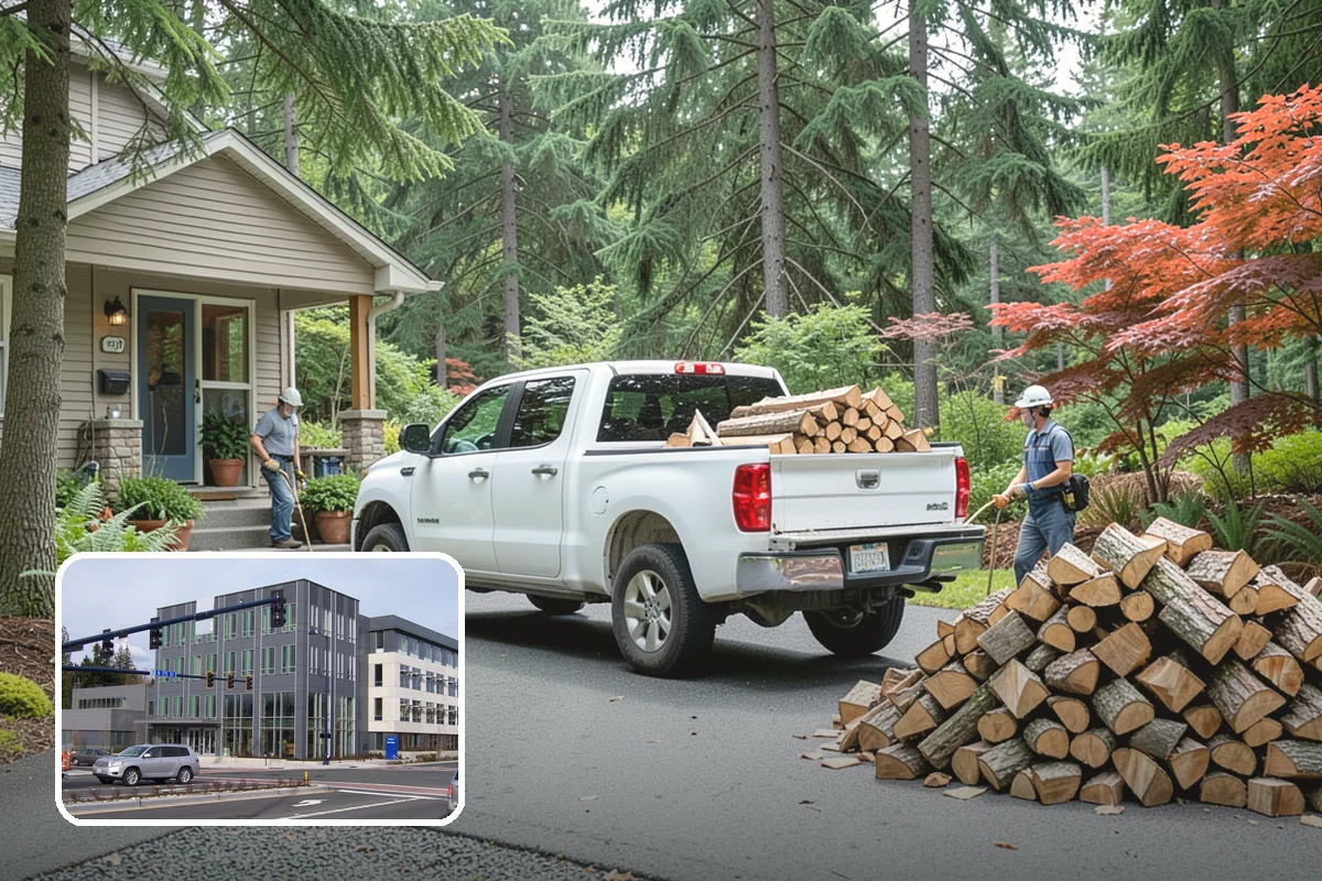 Mixed Hardwood Firewood in Shoreline, King County, WA - Long, slow burn time from dense wood